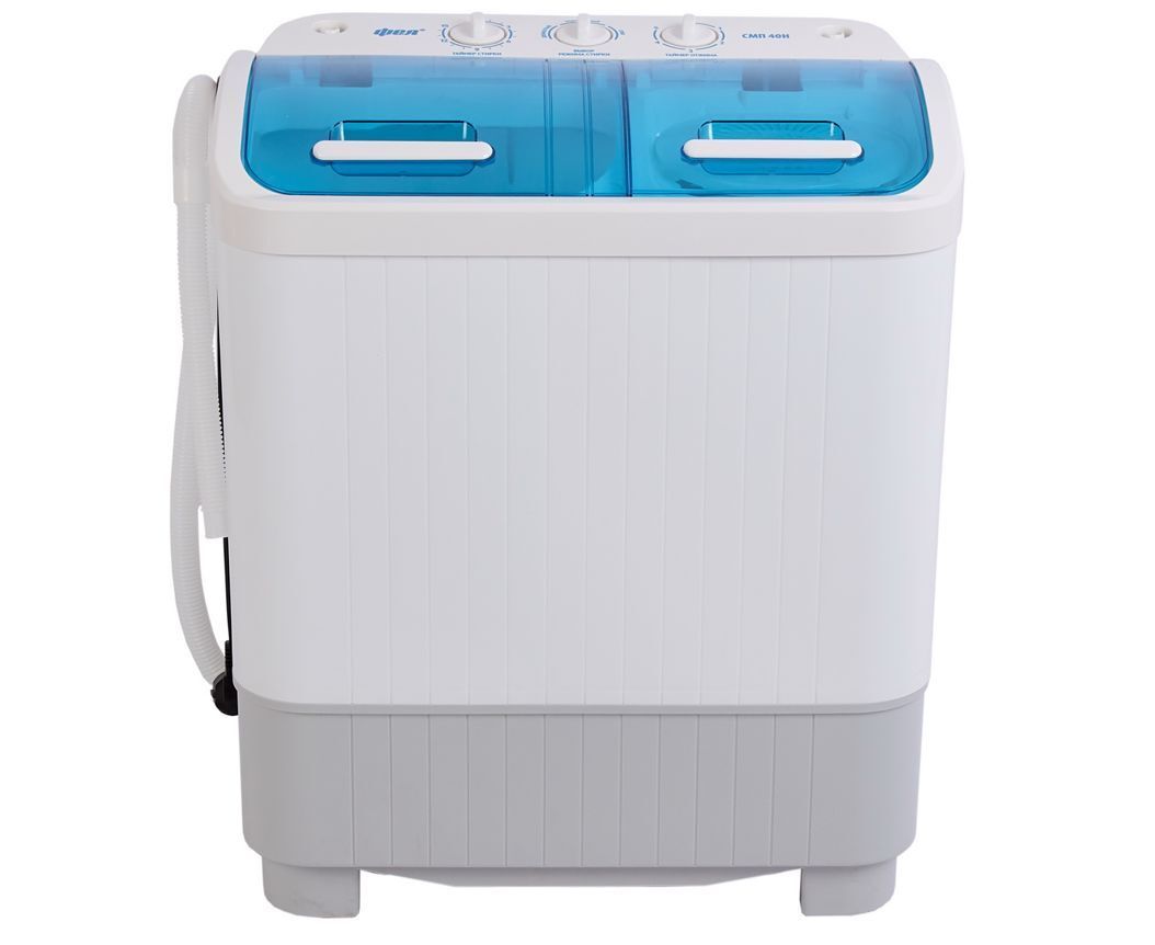 Стиральная машина полуавтомат Фея СМП 40 Н прозрачная крышка