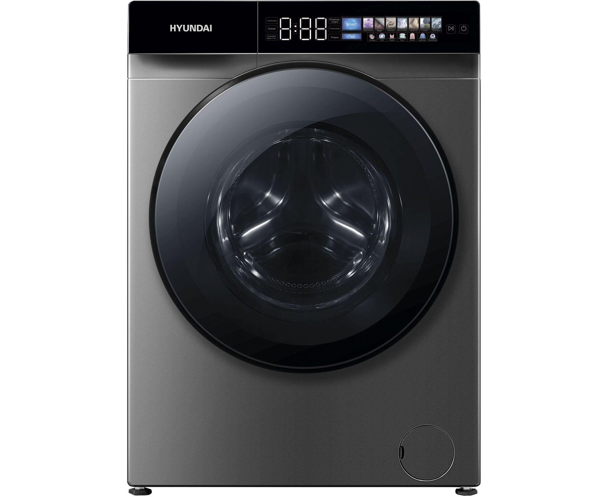 Стиральная машина HYUNDAI WFE9230 Dark Gray