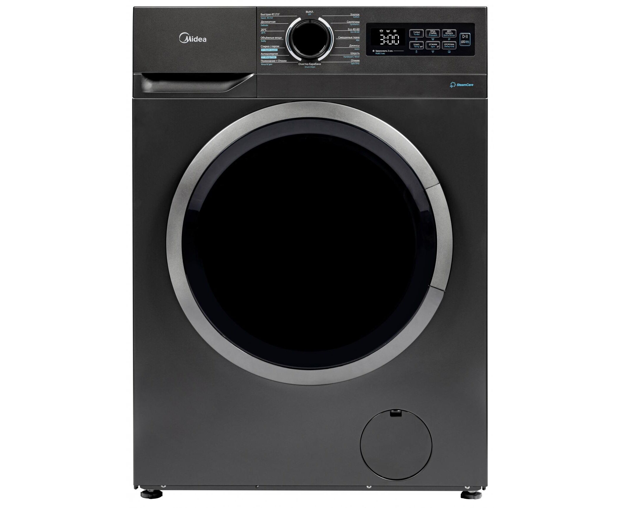 Cтиральная машина Midea MF01712 BS40/T