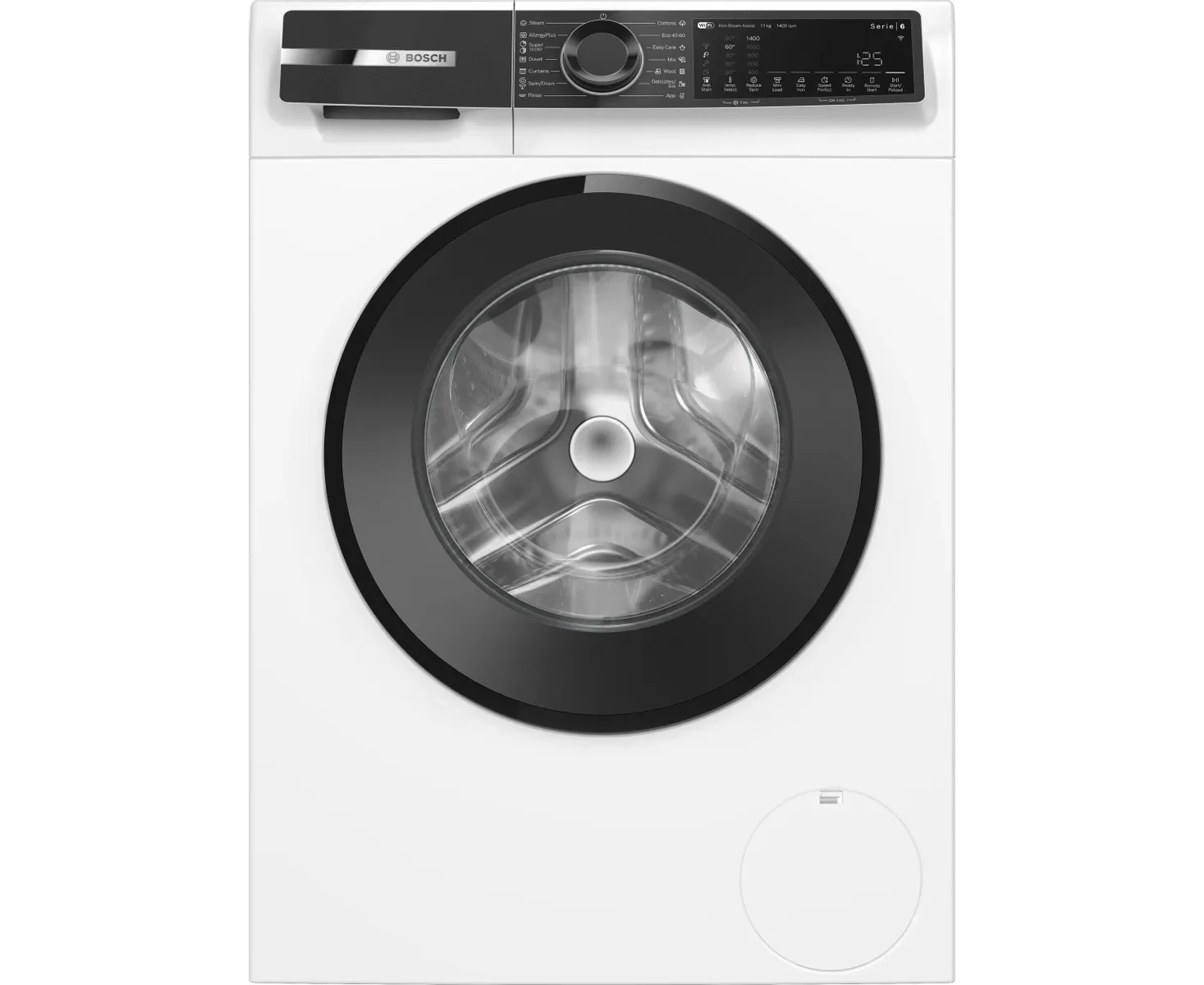 Стиральная машина Bosch WGK264 Z0 ME пан.англ. загр.фронтальная макс.11кг белый