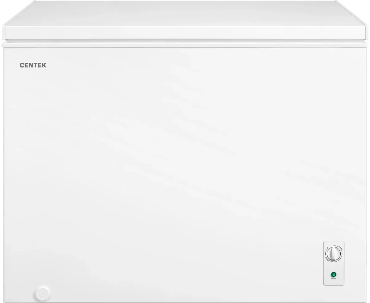 Морозильный ларь Centek CT-4005 293л 1085x592x844мм, фиксация двери 30-80 град 2 В1, 3 корзины, A++