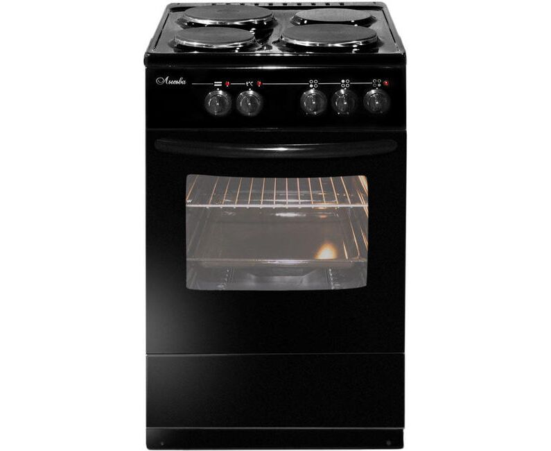 Плита Лысьва ЭП 301 черный эмаль