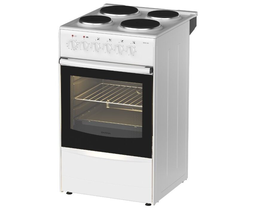Плита Darina 1 В EM 341 406 W белый эмаль