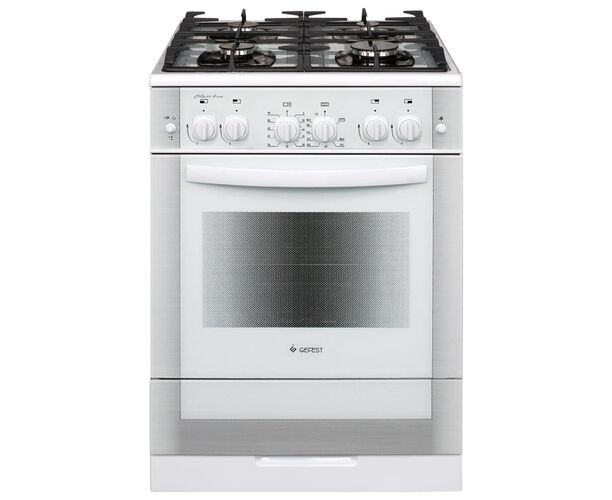 Плита газовая GEFEST 6500-02 0042, 60x60x85 см, 4 конфорки, 52 л