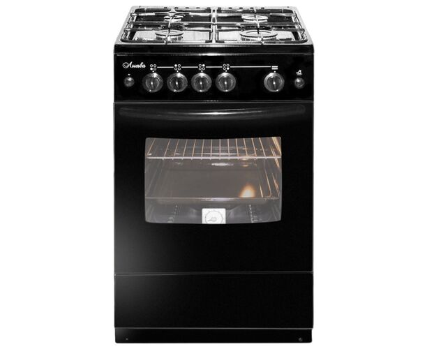 Плита Лысьва ГП 400 М2 С-2у черная (стеклянная крышка)