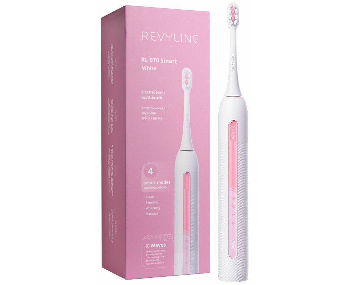 Электрическая зубная щетка REVYLINE RL 070 белый