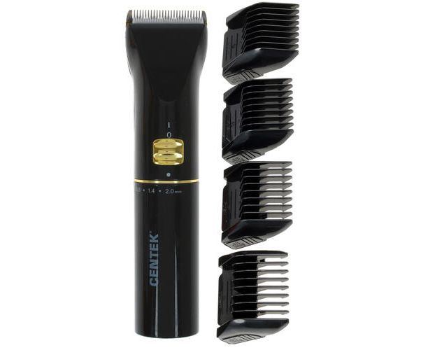 Машинка для стрижки Centek CT-2119 (черный/золот)