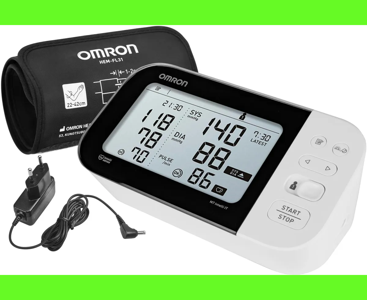 Тонометр автоматический Omron M7 Intelli IT (HEM-7361 T-ALRU)