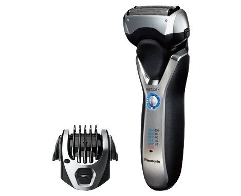 Бритва сетчатая Panasonic ES-RT77-S520 реж.эл.:3 питан.:аккум. серебристый/черный