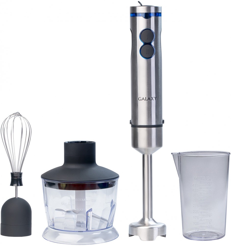 Блендер погружной Galaxy Line GL2128 серебро/черный