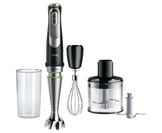 Блендер Braun MQ9135 XI черный/серебристый