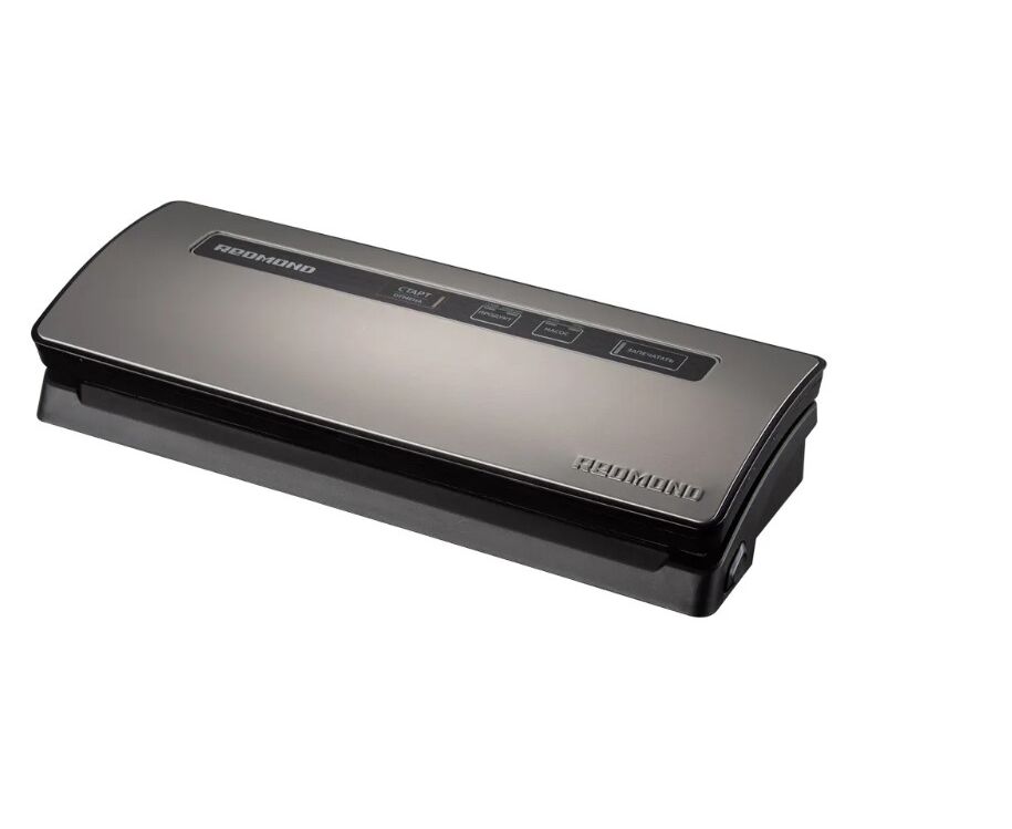 Вакуумный упаковщик Redmond RVS-M021 серебристый/черный