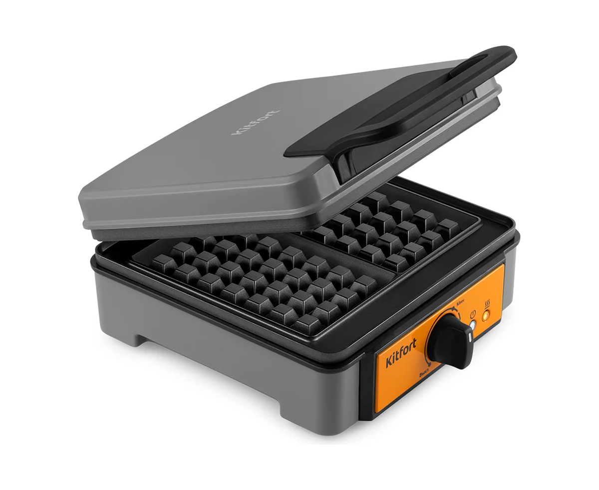 Вафельница Kit Fort КТ-1694 серый