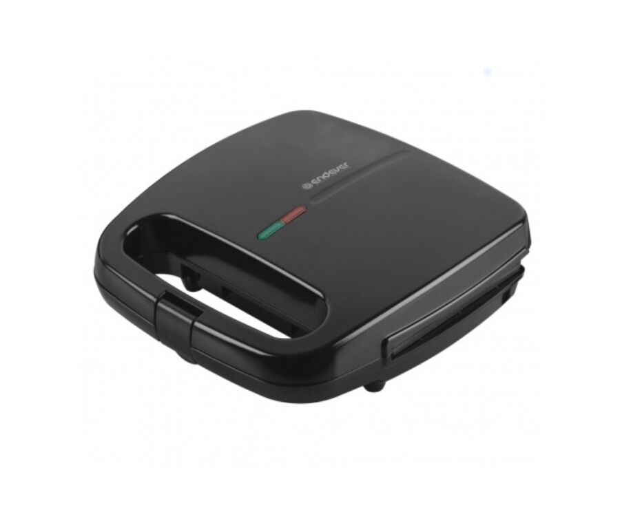 Вафельница электрическая Endever Skyline WM-22, черный, мощность 850 Вт, на 2 вафли, автом. терморег