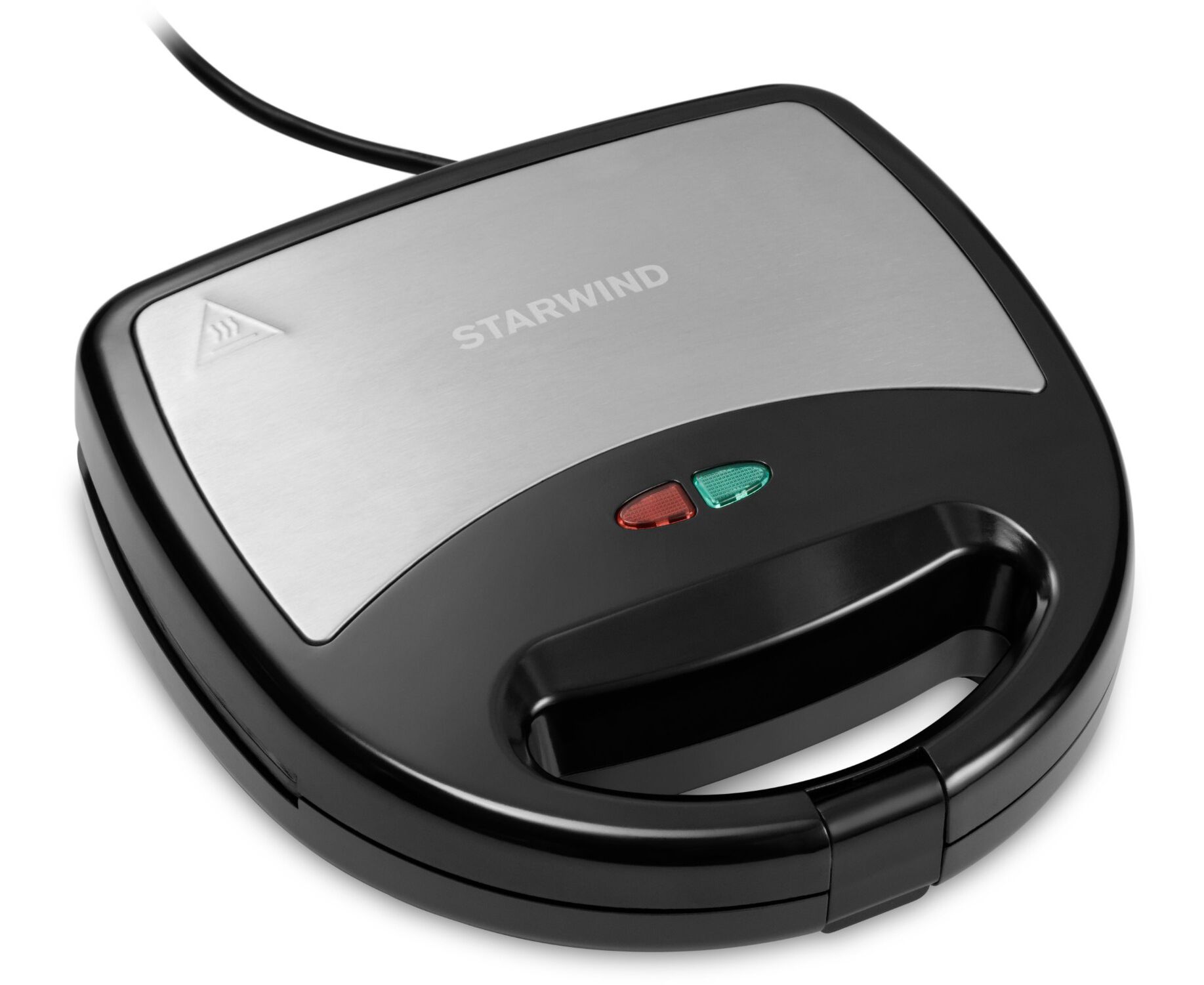 Сэндвичница Starwind SSW2346 черный/серебристый