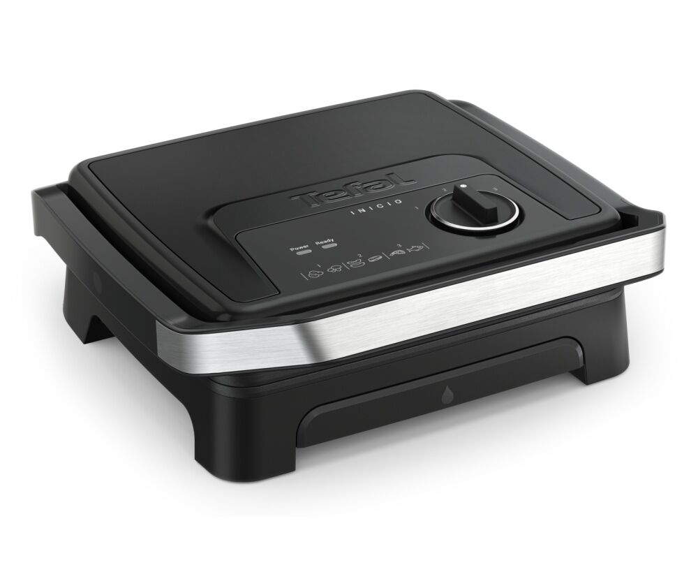 Электрогриль Tefal GC2728 E0 серебристый/черный