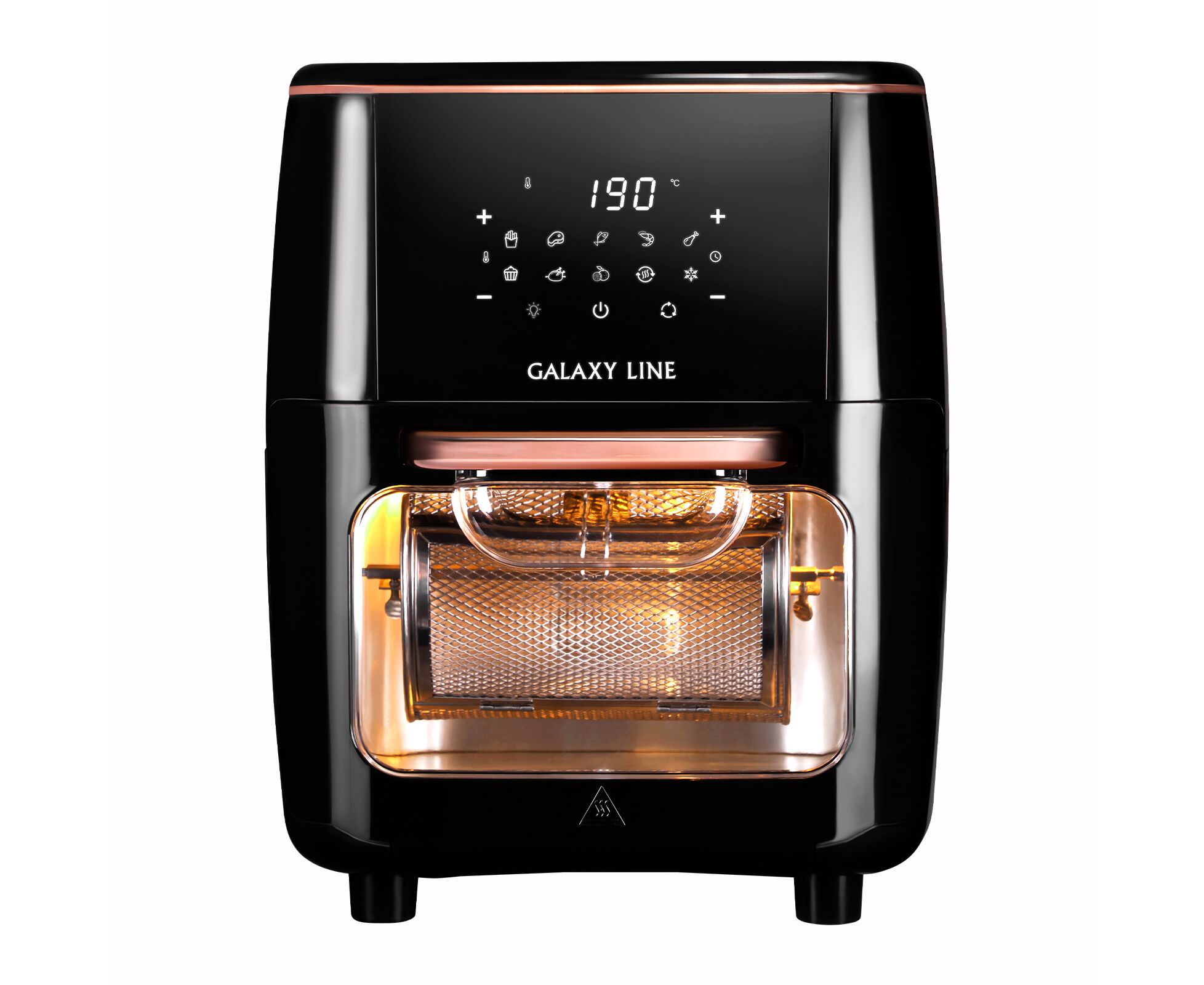 Аэрогриль Galaxy Line GL 2523 мощность 2000 Вт, объем камеры 13 л