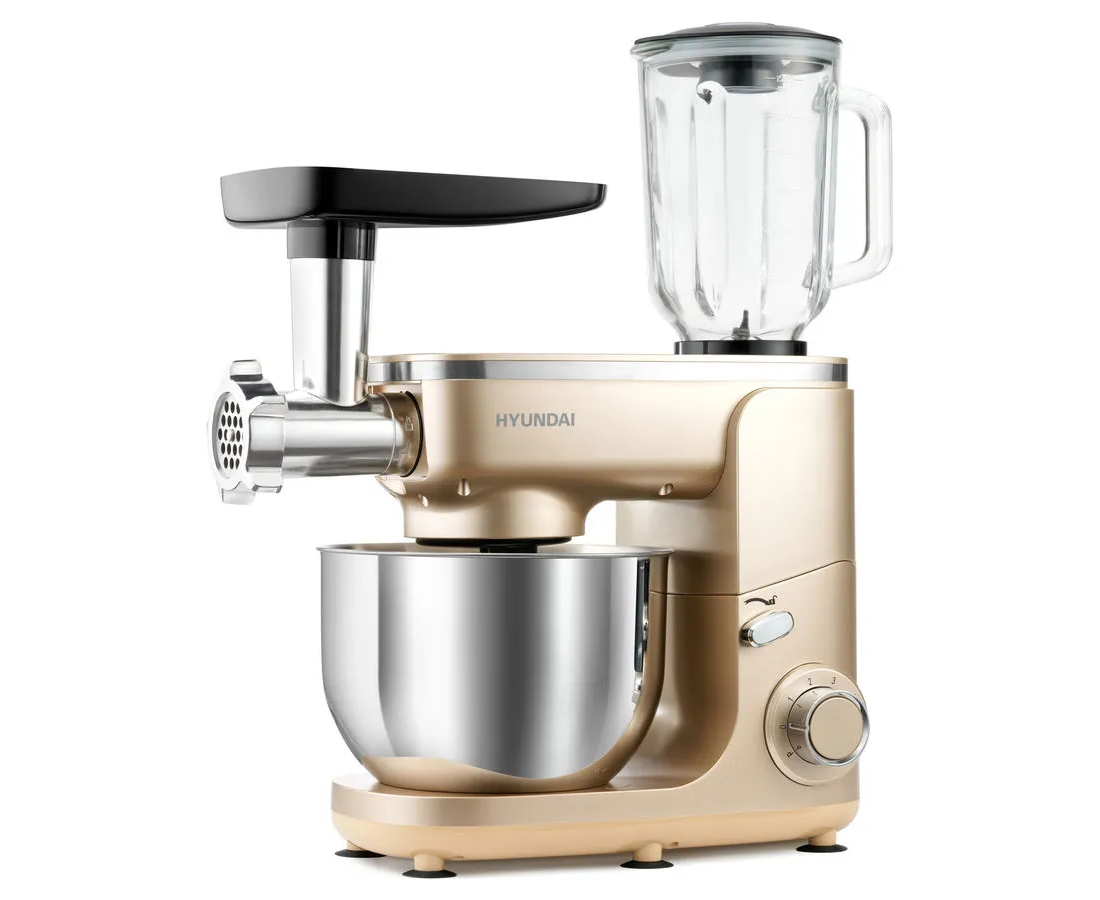 Планетарный миксер Hyundai HYM-S7451 золотистый