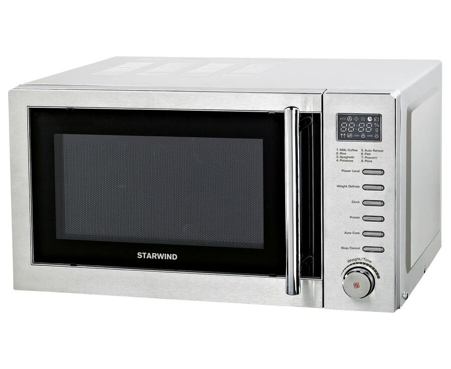 Микроволновая печь Starwind SMW5220 дисплей, 20л. 700 Вт, нерж