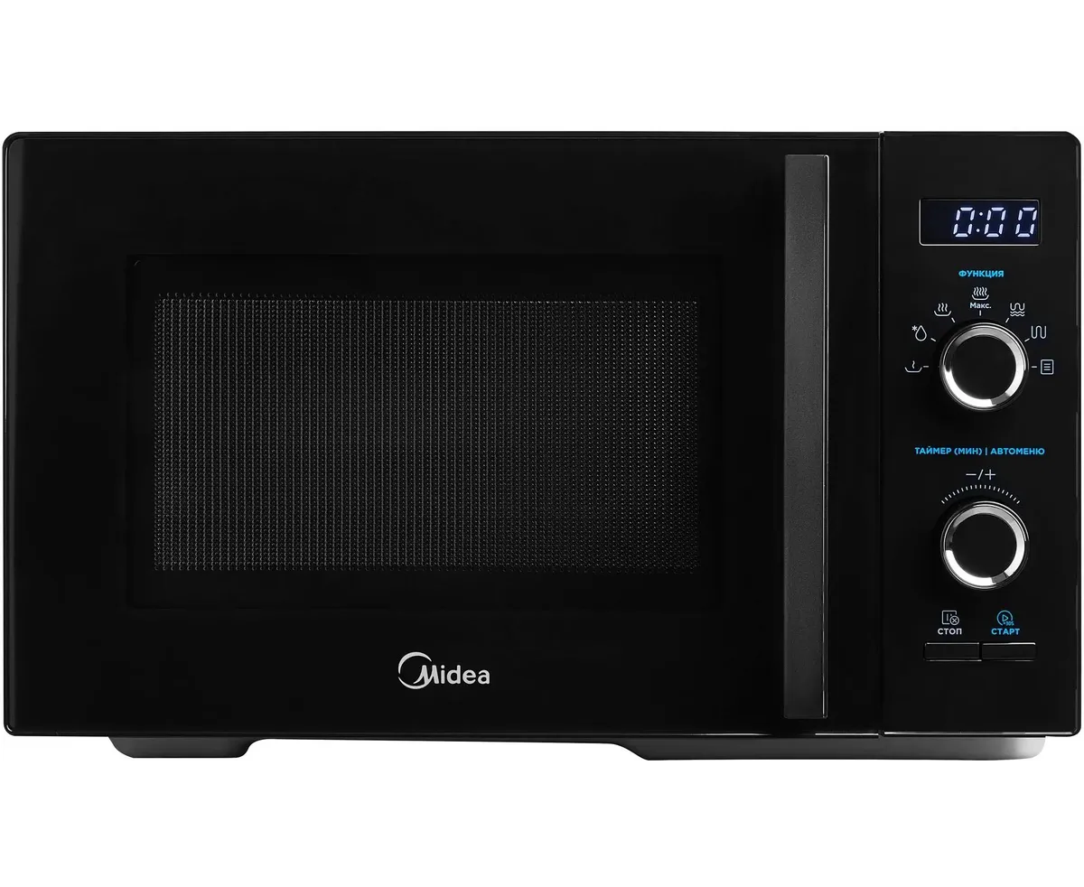 Микроволновая печь Midea AG825 P2 ET-B 25л. 800 Вт черный