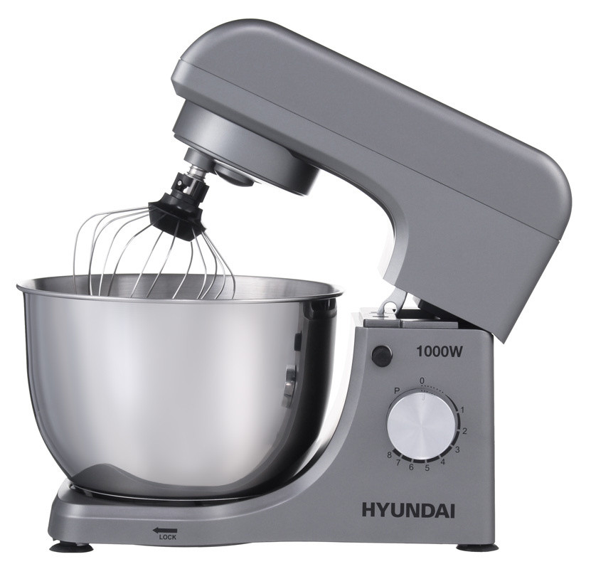Миксер планетарный Hyundai HYM-S5451 1000 Вт серый/черный