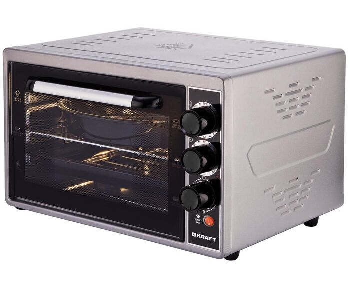 Мини-печь Kraft KF-MO3803 KGR серый