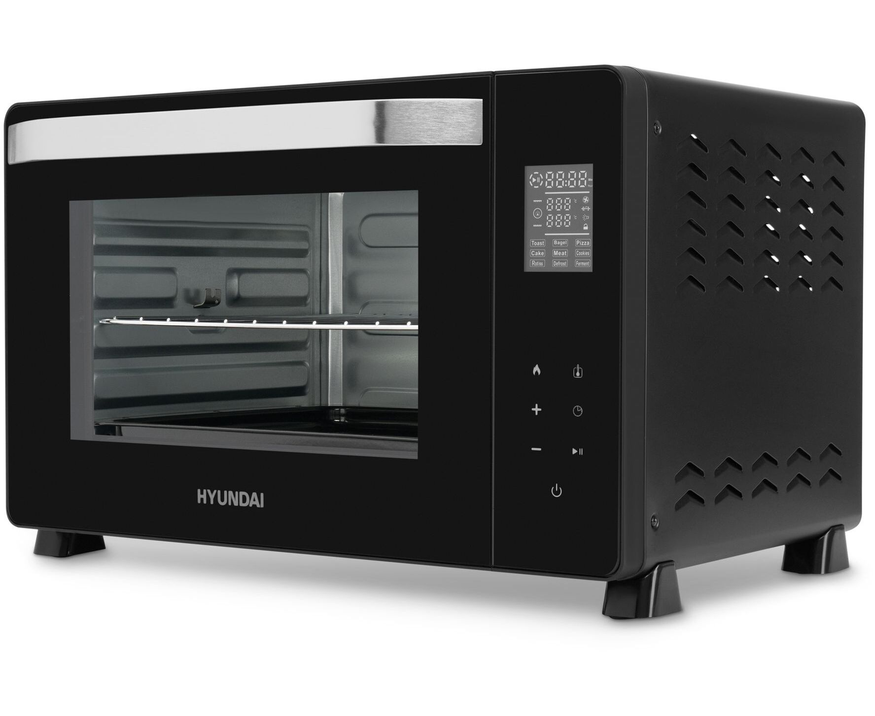 Мини-печь Hyundai MIO-HY082 38л. 2000 Вт черный