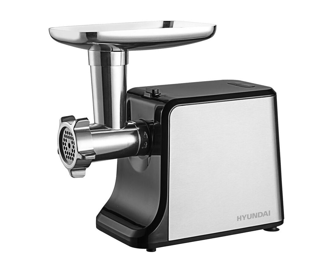 Мясорубка Hyundai HY-MG2322 черный/серебристый