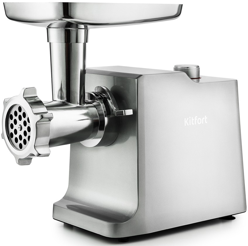 Мясорубка Kitfort KT-2108 серебристый