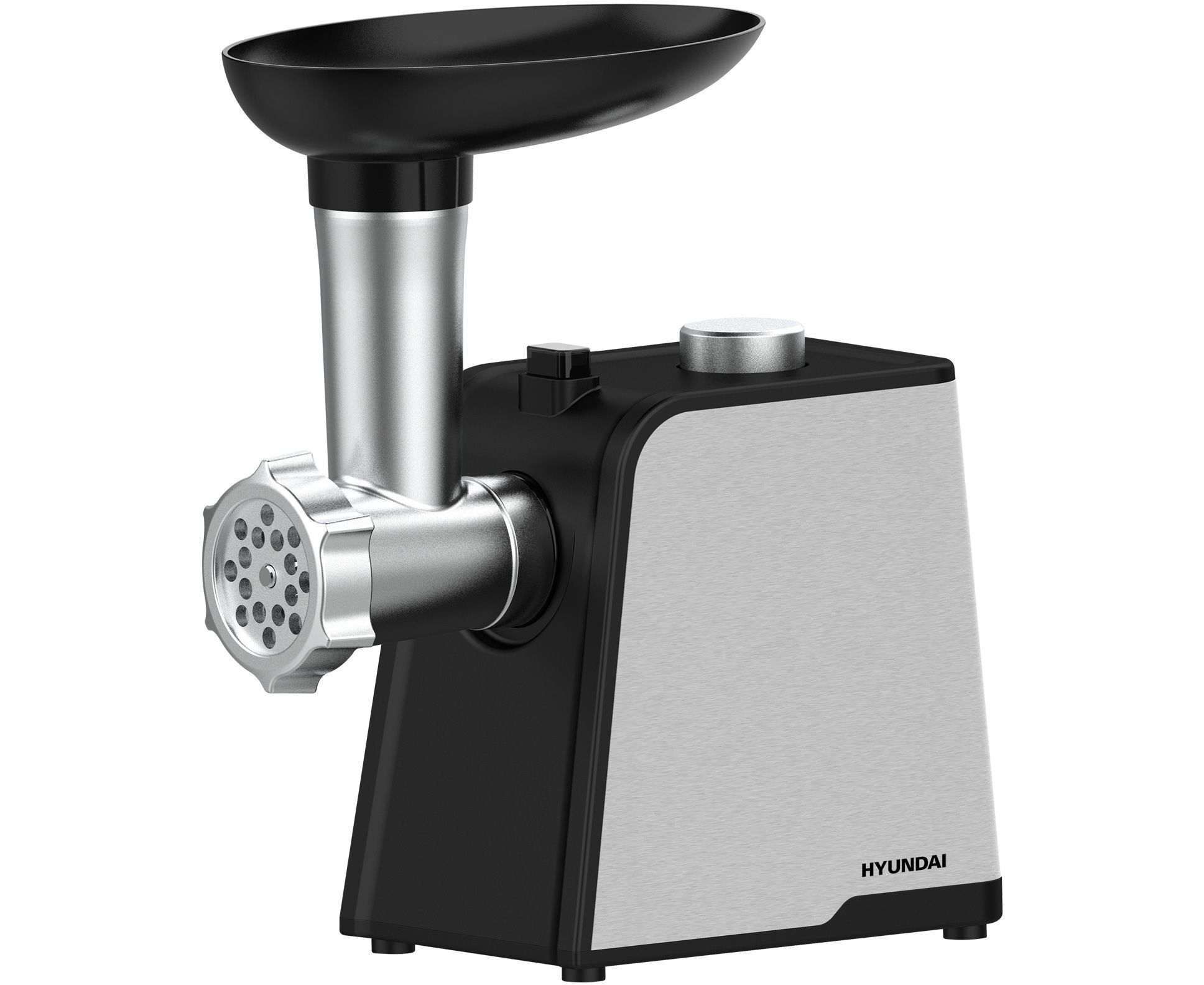 Мясорубка Hyundai HY-MG2214 1800 Вт серебристый/черный