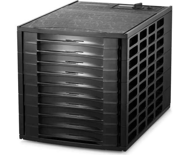 Сушка для фруктов и овощей Kitfort КТ-1923 10под черный