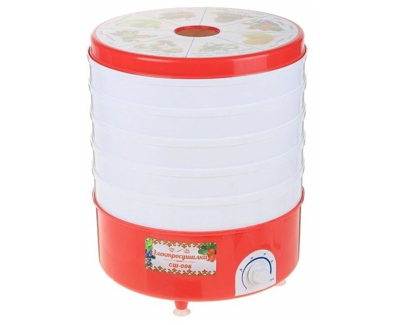 Сушилка для овощей и фруктов Помощница СШ-006