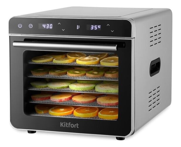 Сушка для фруктов и овощей Kitfort КТ-1948 6под. нерж
