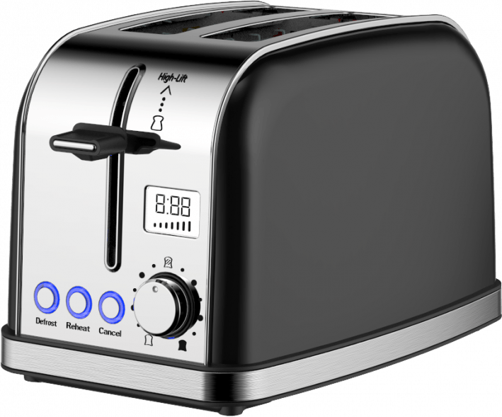 Тостер MAUNFELD MF-821 BK черный