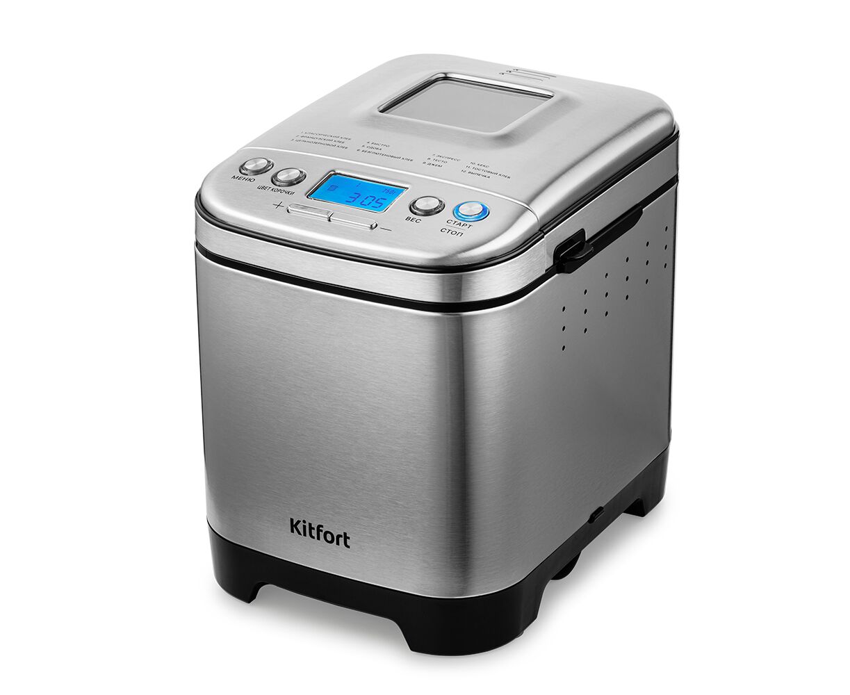 Хлебопечь Kitfort КТ-306 нержавеющая сталь