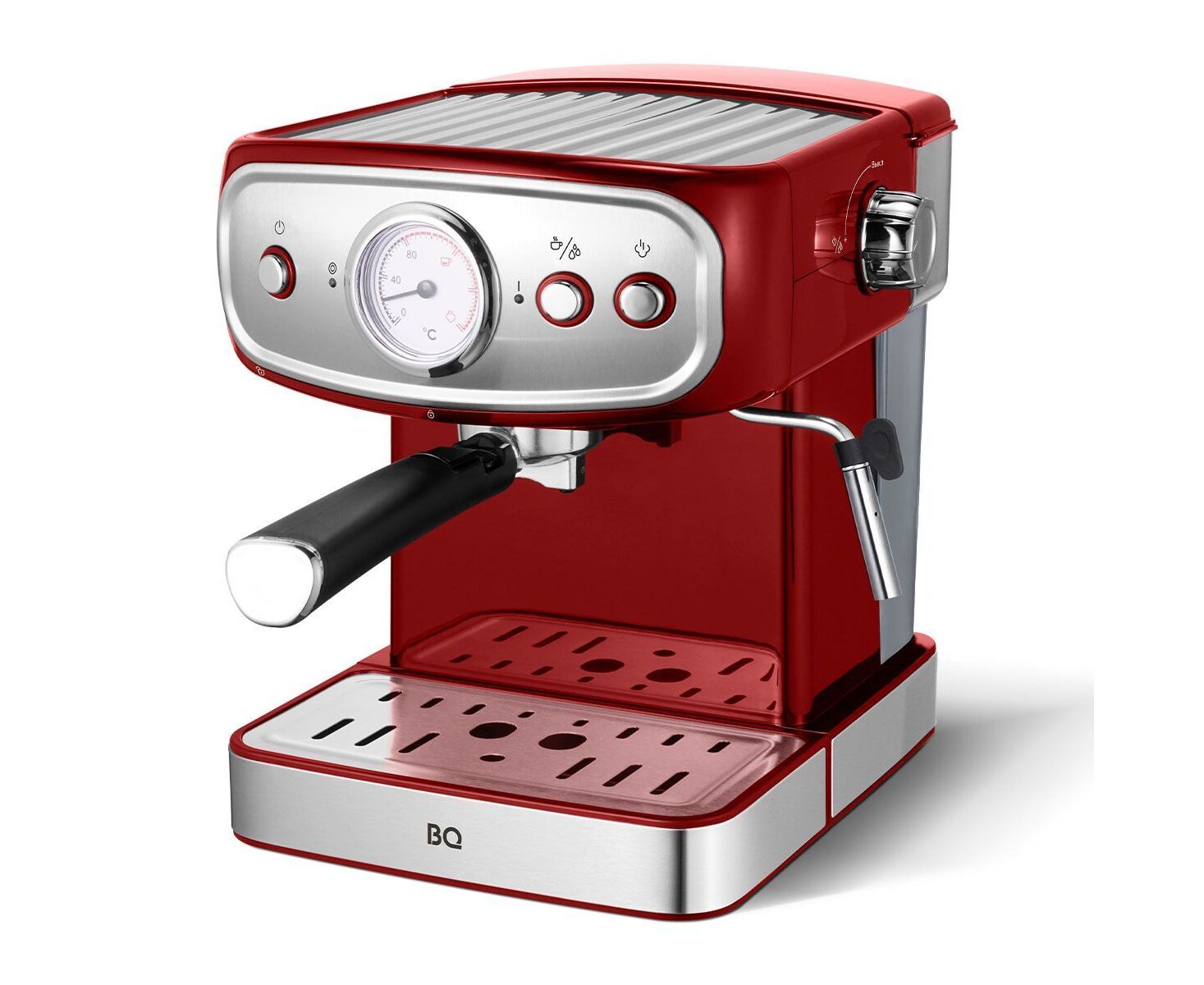Кофеварка BQ CM1006 Red-Steel