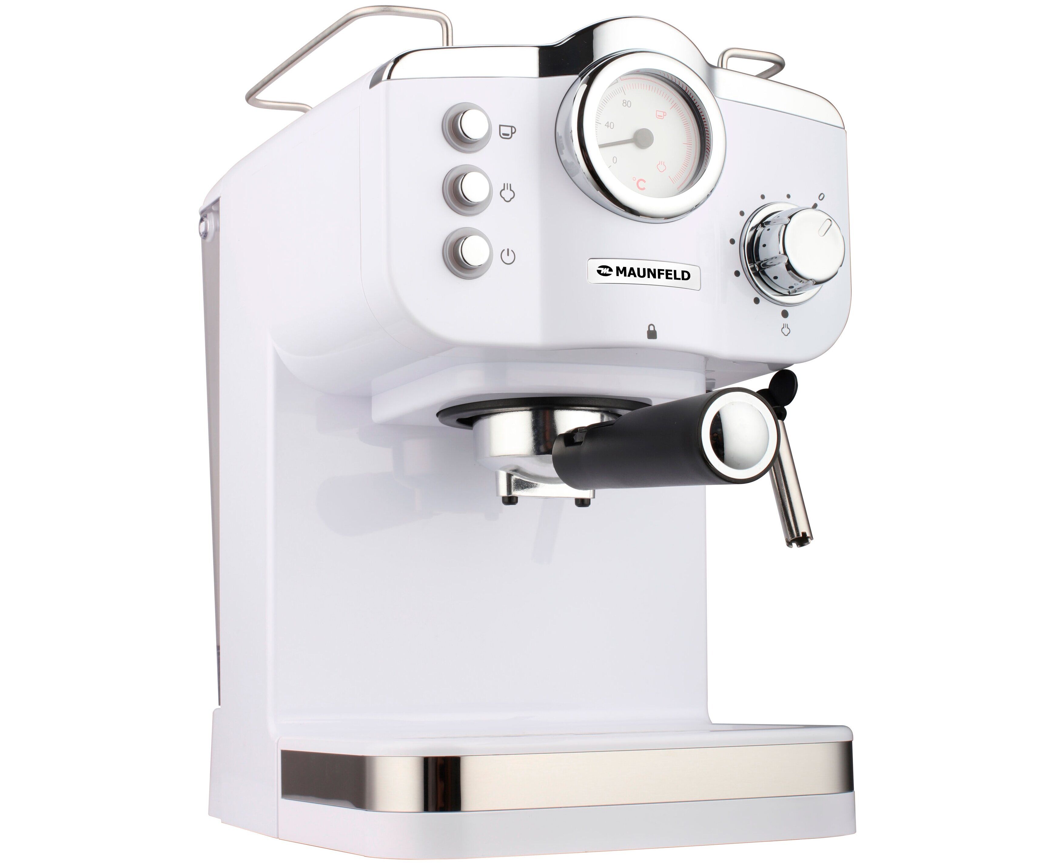 Кофемашина MAUNFELD MF-735 WH PRO