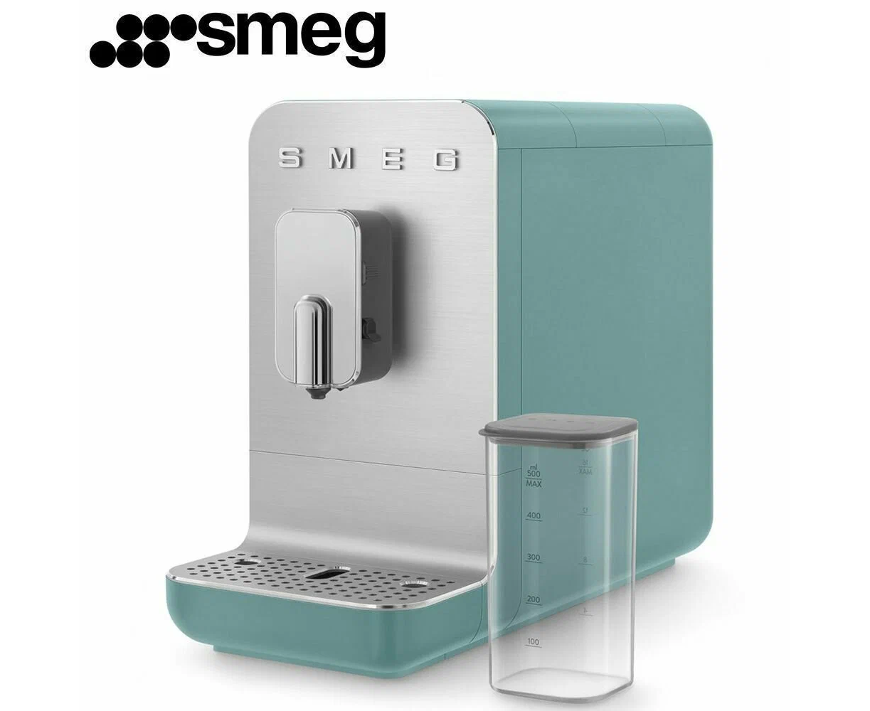 Кофемашина автоматическая SMEG BCC13 EGMEU изумрудно-зелена матовая