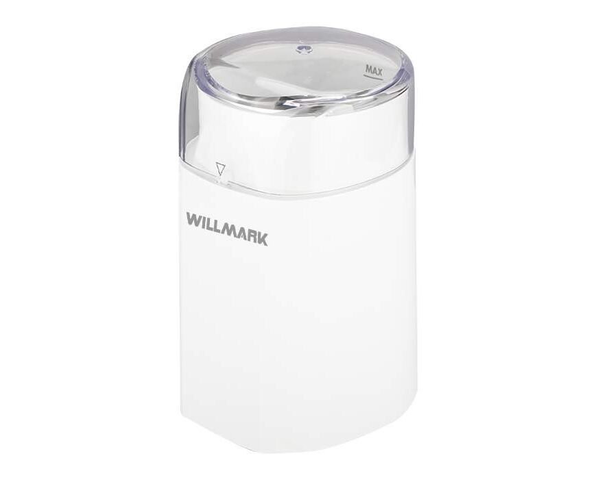 Кофемолка WILLMARK WCG-215 белый