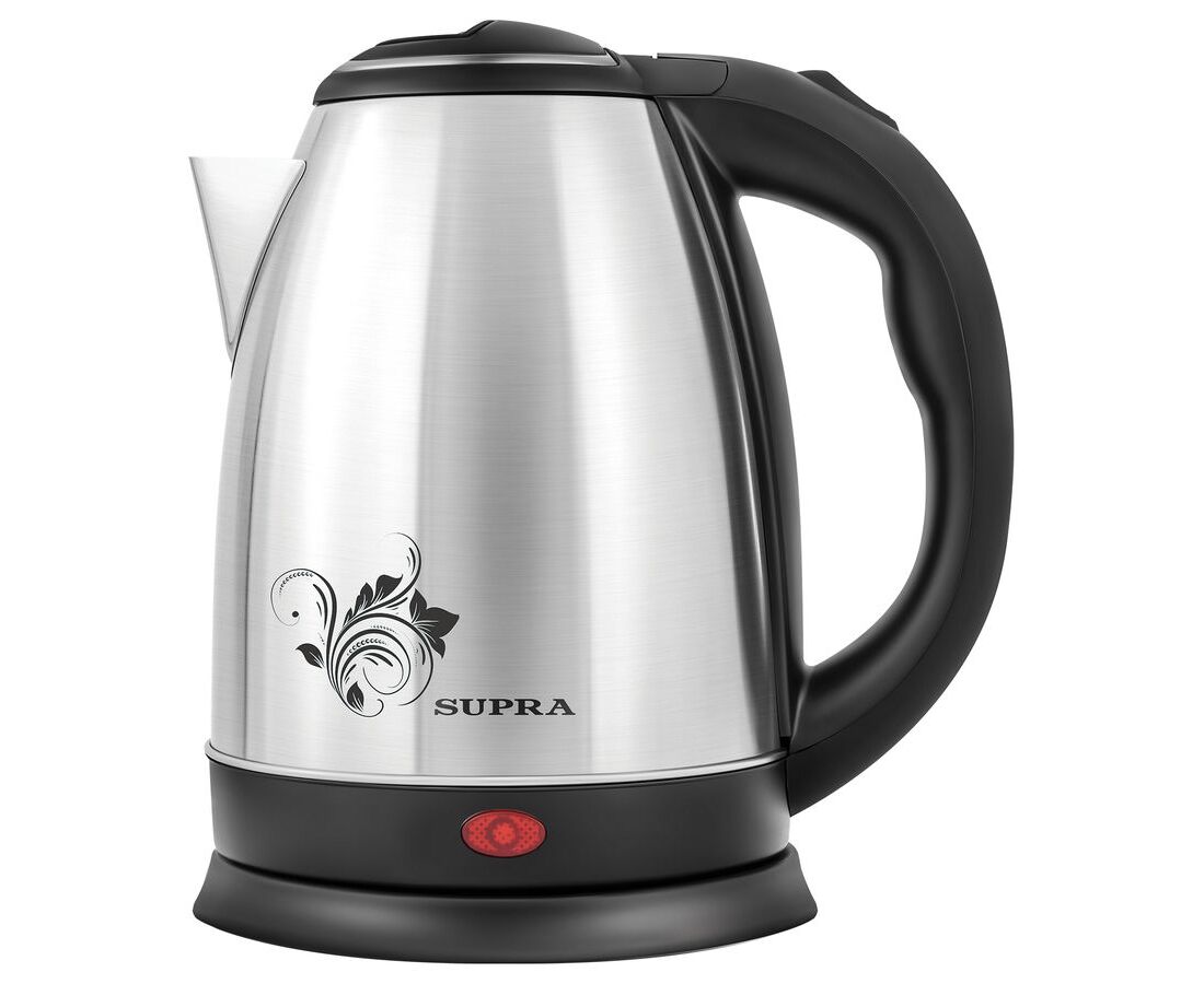 Чайник Supra KES-1802 S нерж/черный