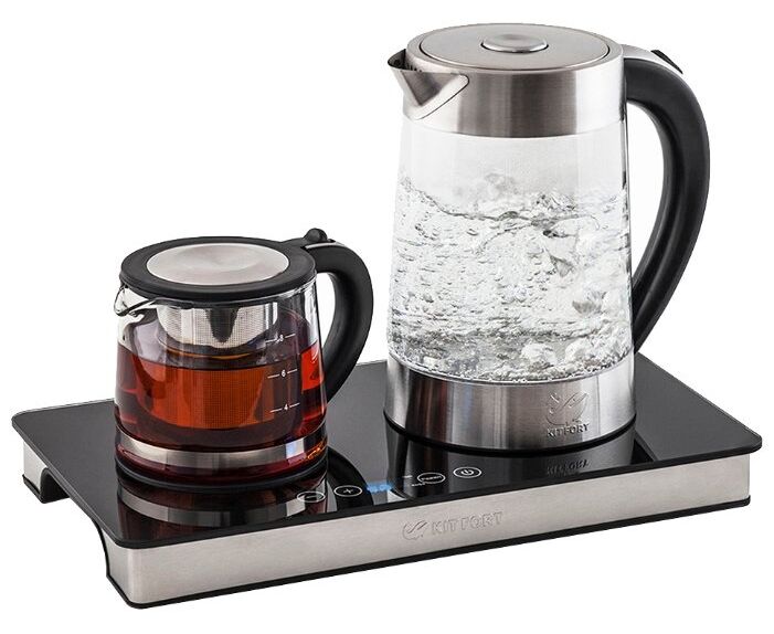 Чайный набор Kitfort КТ-635 черный
