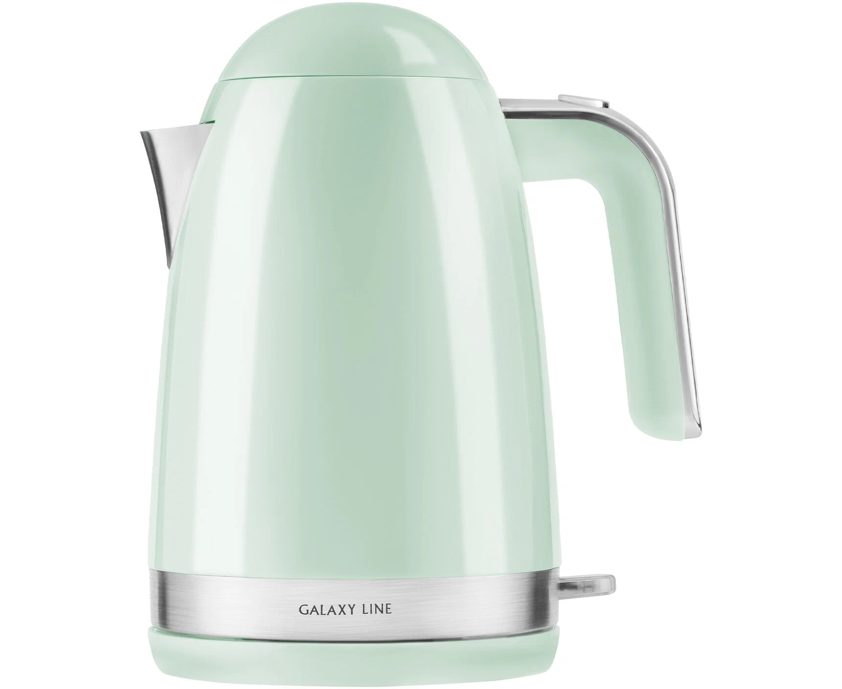 Чайник Galaxy LINE GL 0332 МЯТНЫЙ сталь двойные стенки