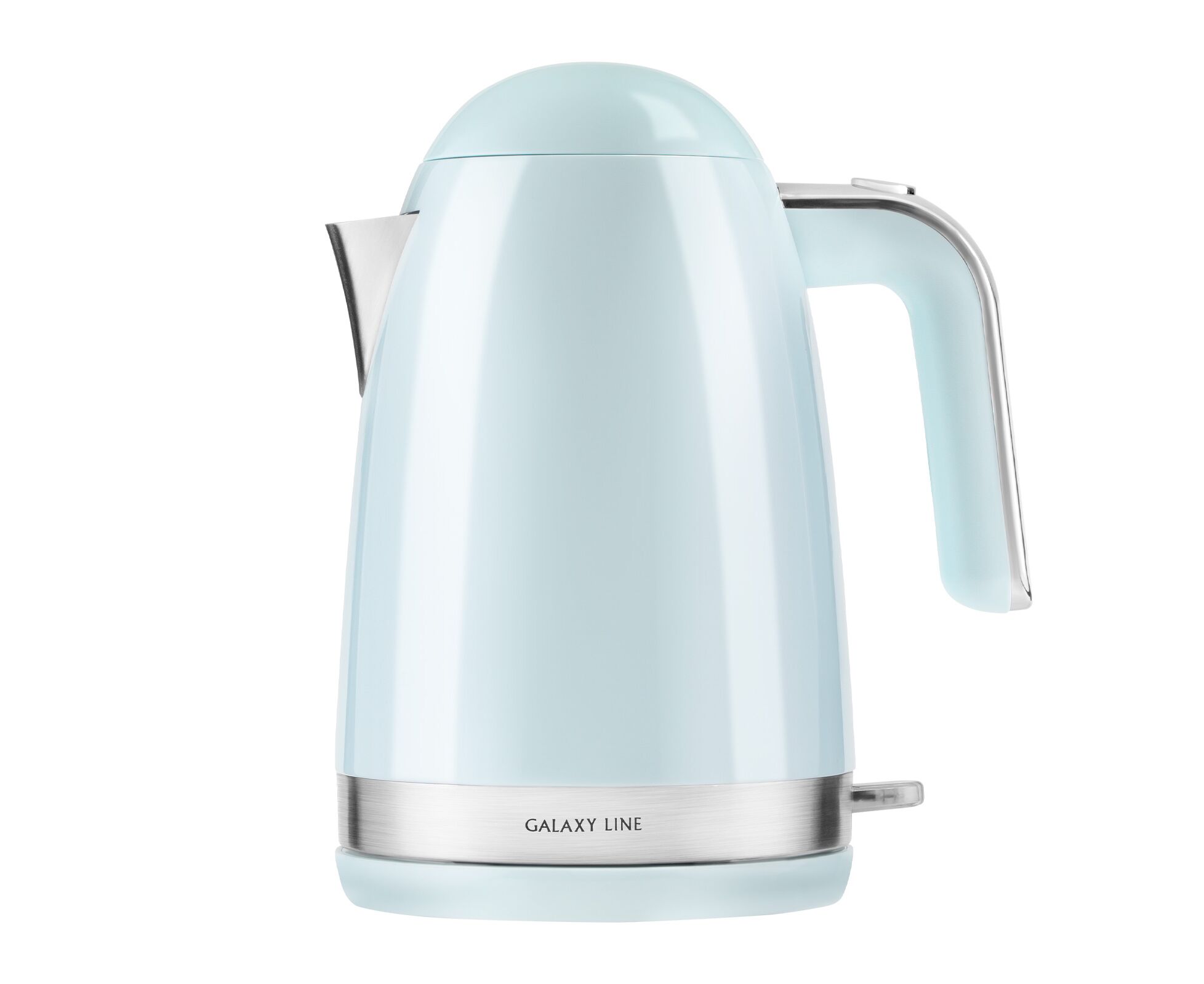 Чайник Galaxy LINE GL 0332 НЕБЕСНЫЙ сталь двойные стенки