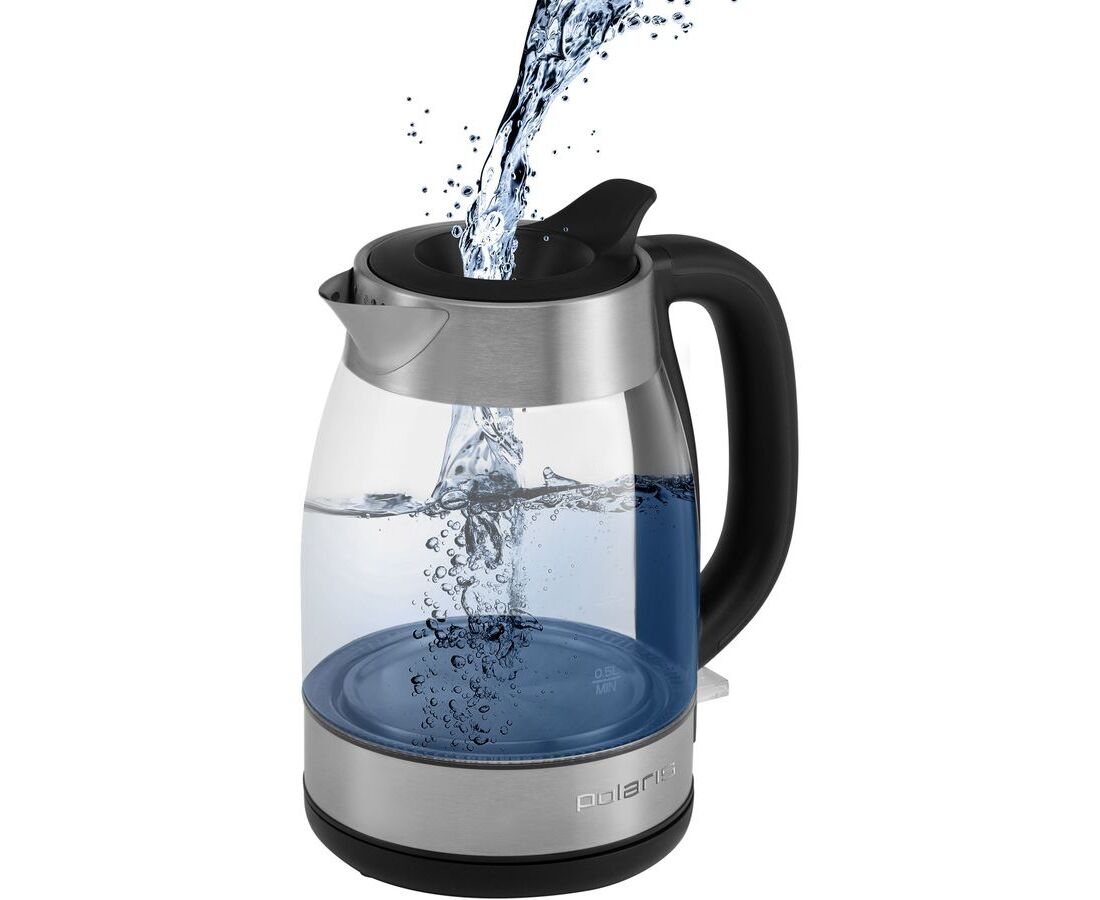 Чайник Polaris PWK 1817 CGL нерж/черный
