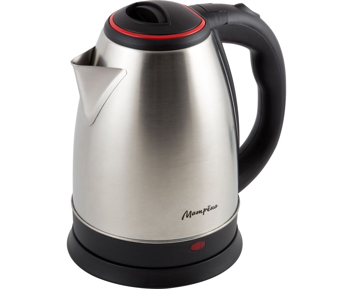 Чайник Матрёна MA-001 нерж красный
