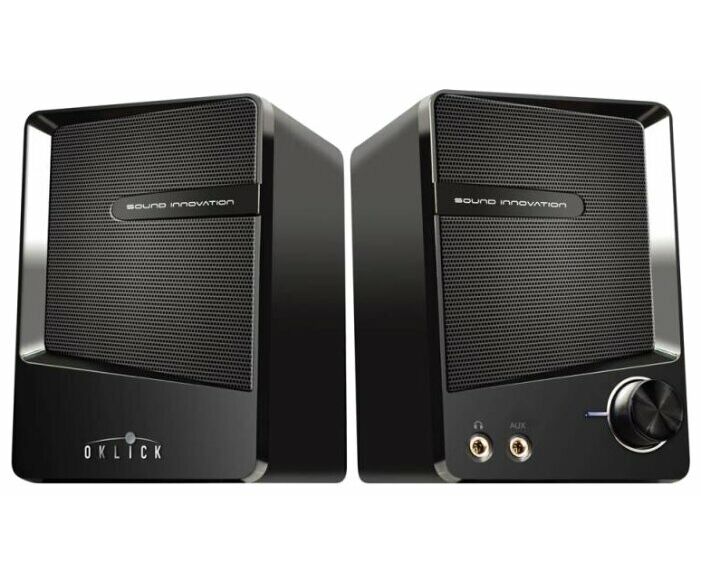 Колонки Oklick OK-126 2.0 черный