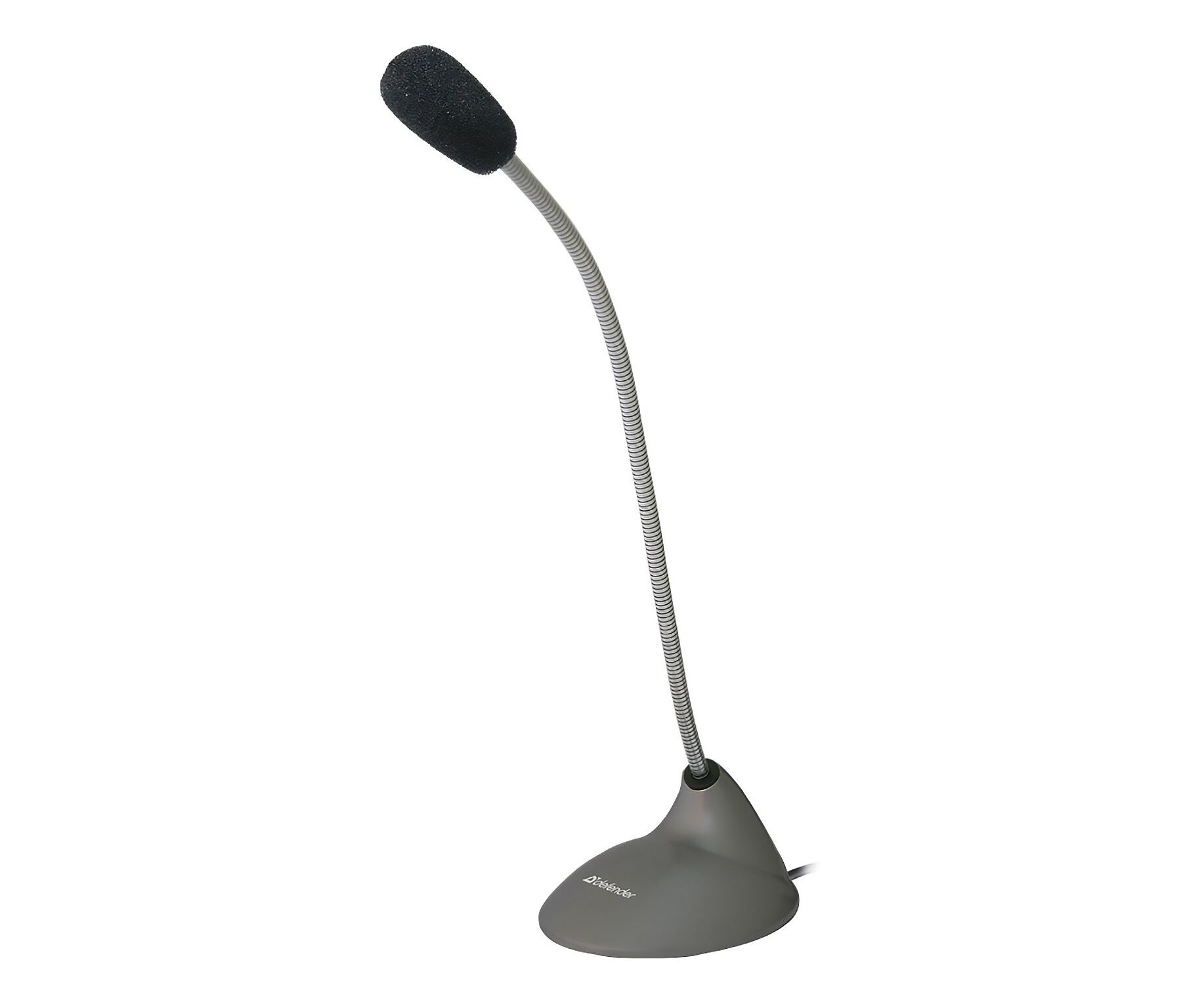 Микрофон Defender MIC-111 конденсаторный, настольный (grey)(133947)