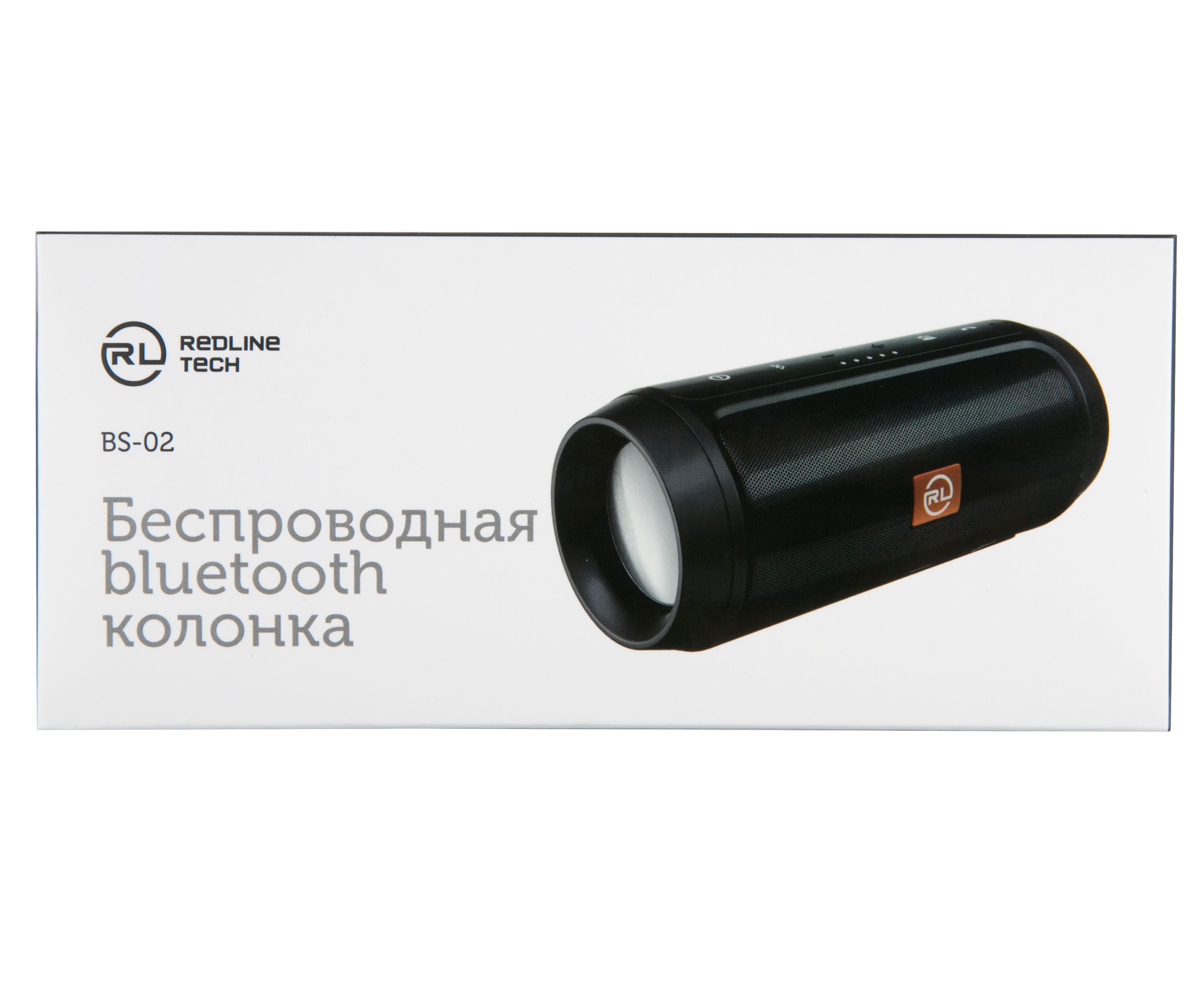 Беспроводная bluetooth-колонка Red Line Tech BS – 02, черный