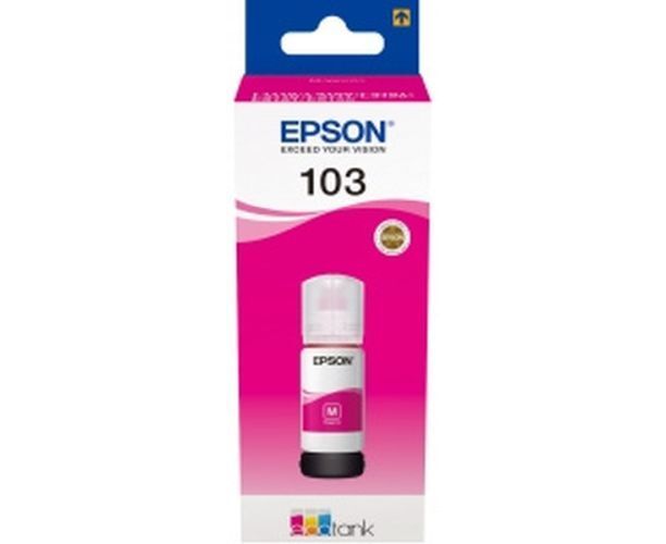 Чернила Epson 003 M C13 T00 V398/C13 T00 S34 A пурпурный (65мл) для Epson L3100/3110/3150