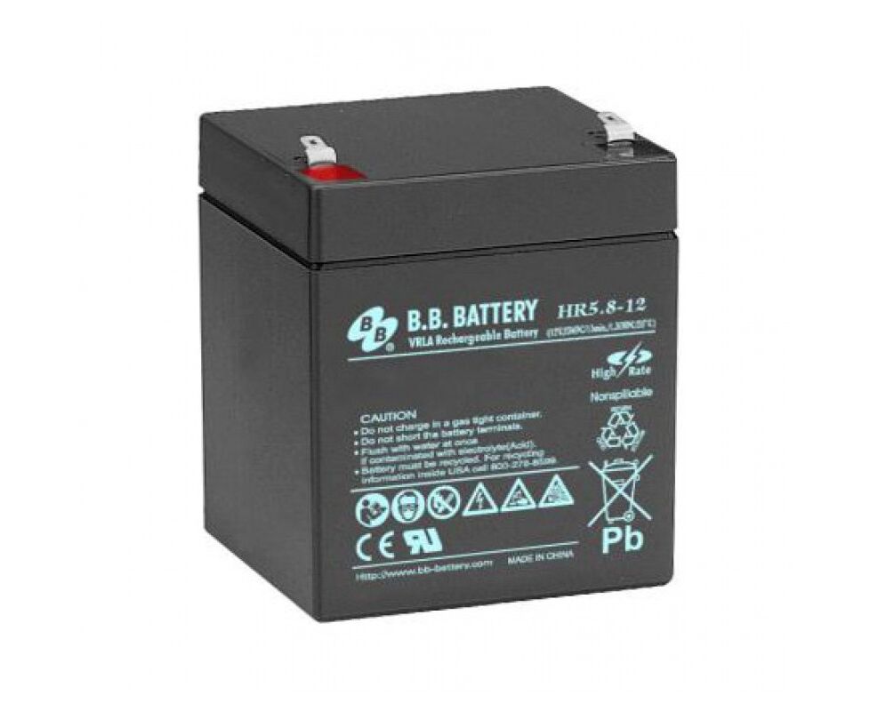 Батарея для ИБП BB HR 5.8-12 12 В 5.8 Ач